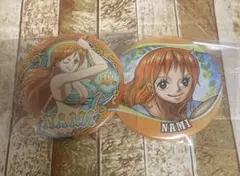 ワンピース ナミ 缶バッジ 初期アニメ グッズ 当時物 レトロ 希少