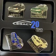 スバル レガシー 20周年記念ピンバッジセット SUBARU LEGACY 20周年記念ピンバッジセット - メルカリ