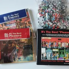 B'z ベストアルバム2枚と特典パズルセット