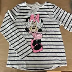 新品ミニーちゃん★ロンT★