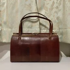 pangolin skin 穿山甲 センザンコウ/口枠式/和装バッグ pangolin skin 穿山甲 センザンコウ/口枠式/和装バッグ - メルカリ