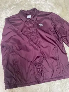 【※専用】adidas バーガンディ ナイロンジャケット M