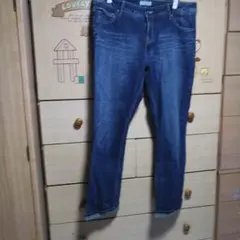 ダークブルーデニムパンツ ／ウエスト47cm