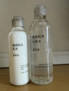美品　無印　敏感肌用 高保湿化粧水・乳液セットのサムネイル