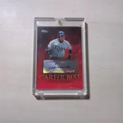 岩村明憲　パネル　直筆サイン 岩村明憲 ヤクルト スワローズ サイン ベースボールカード BBM