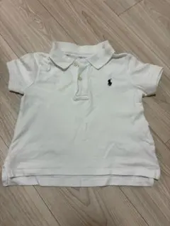 ラルフローレン　ホワイト ポロシャツ 2T