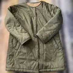 リバーシブル　キルティングジャケット