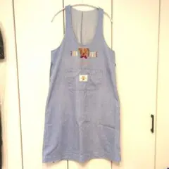ピンクハウス　くま　テディベア　ジャンバースカート　レトロ