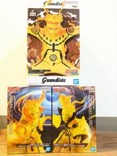 【GIGO限定含む】NARUTO うずまきナルト 波風ミナトフィギュア3点セット