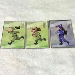 【即購入可】忍たま マルイ みんなで歩むの段 ブロマイド 作兵衛 左門 勘右衛門