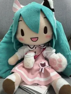 初音ミク　ふわぷち　Mぬいぐるみ　お出かけシリーズ　動物園Ver. 初音ミクシリーズ ふわぷち Mぬいぐるみ“初音ミク”お出かけ