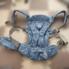 ERGO BABY オムニ デラックス ブルーデイジー エルゴ 抱っこ紐 ブルーのサムネイル
