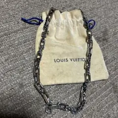 LOUIS VUITTON ネックレスチェーン M00347 モノグラム 極美品 - メルカリ