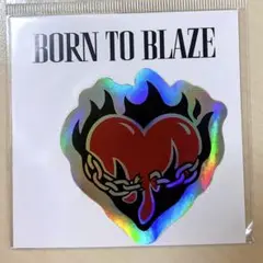 BLAZE HEARTステッカー【命の燃やし方展】