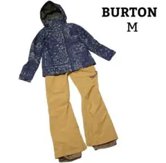 BURTON スノーボードウェア パンツ set Mサイズ ネイビー