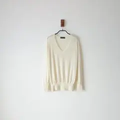 URBAN RESEARCH/ウォッシャブルウールVネックニット