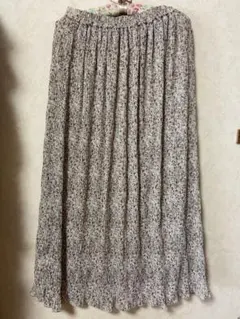 GLACIER 小花柄ロングスカート　Lのサムネイル