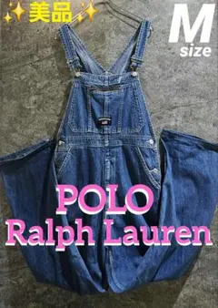 ✨美品✨ RRL POLO ラルフローレン デニムオーバーオールサロペット Mのサムネイル