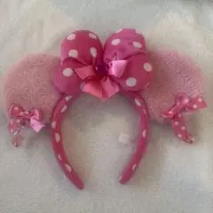 ディズニーカチューシャイヤリングピンク