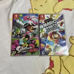 Splatoon 2 & Super Mario Party 2点セット