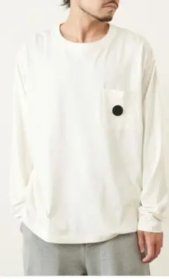 【Paris Saint-Germain】エンブレム ロングスリーブ Tシャツ