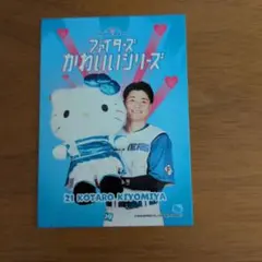 北海道日本ハムファイターズ 清宮幸太郎 ハローキティ コラボカード