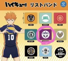 ハイキュー‼︎ リストバンド　白鳥沢