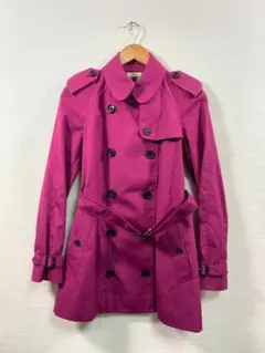 美品☆[BURBERRY LONDON] 裏地ノバチェック トレンチコート 38のサムネイル