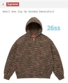 Supreme Small Box Zip Up Hoodie Tiger Mのサムネイル