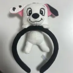 ダルメシアン ヘアバンド ぬいぐるみ付き