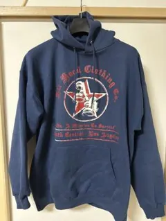 ALL HOOD 213 パーカー ネイビー