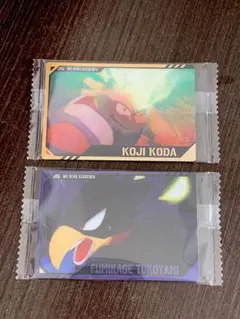 僕のヒーローアカデミア　ウエハース4 常闇　口田　2枚まとめ売り　新品未開封