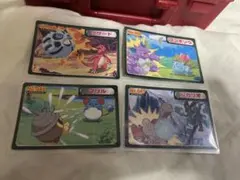 ポケモン図鑑カード トップサン 4枚セット ピカチュウ ピチュー 
