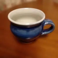 陶器 マグカップ ブルー グラデーション