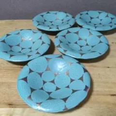 七宝焼 小皿 5枚セット ANDO CLOISONNE謹製 - メルカリ