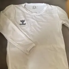 hummel ホワイト長袖シャツ 160