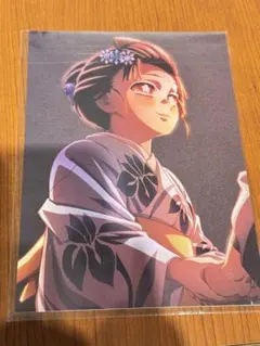鬼滅の刃　無限城編　映画特典　キービジュアルイラストボード　恋雪