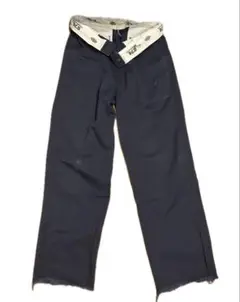 【874】Dickies ネイビー ワークパンツ 32×30