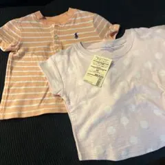 ベビー服 70cm Tシャツ 2枚セット 無印良品 ラルフローレンのサムネイル