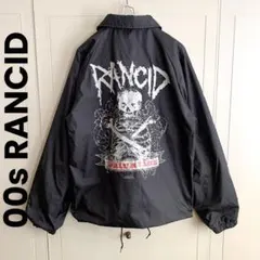 ハードコアパンクバンドRANCIDスカルロゴオフィシャルコーチジャケット ハードコアパンクバンドRANCIDスカルロゴオフィシャルコーチ