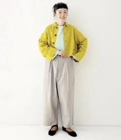 ネストローブ UpcycleLino 近江晒しフラワーカラーブラウス - メルカリ