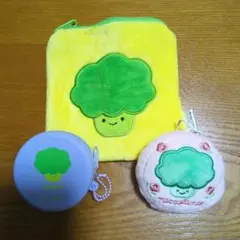 niccolino にっこりーの ブロッコリー カプセルトイ3点セット