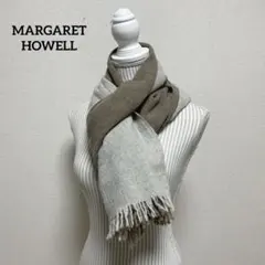 美品✨　MARGARET HOWELL　マーガレットハウエル マフラー 英国製 MARGARET HOWELL - 新品タグ付 2023 マーガレットハウエル×ミズノ