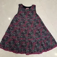 110 新品 ケイトスペード 花柄 ラブリーガーデン ワンピース ネイビー