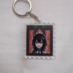 魔法少女ノ魔女裁判 まのさば 遠野ハンナ 切手型アクリルキーホルダー