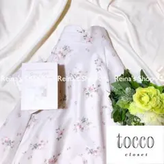 tocco closet♡フェミニンフラワープリントワンピース
