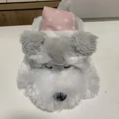 【新品未使用】シュナとボブおやすみメロディギミック　ピンク帽子