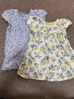 2枚セット　アプレレクールワンピース　80cm