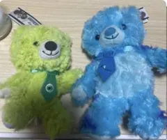 モンスターズインクのサリーとマイクのユニベアシティ　メロン・ソーダ　キーチェーン