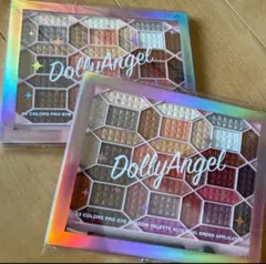 Dolly Angel 33色プロアイシャドウパレット　2点